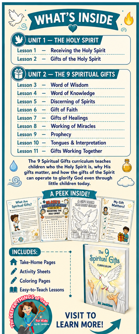 The 9 Spiritual Gifts — what's inside