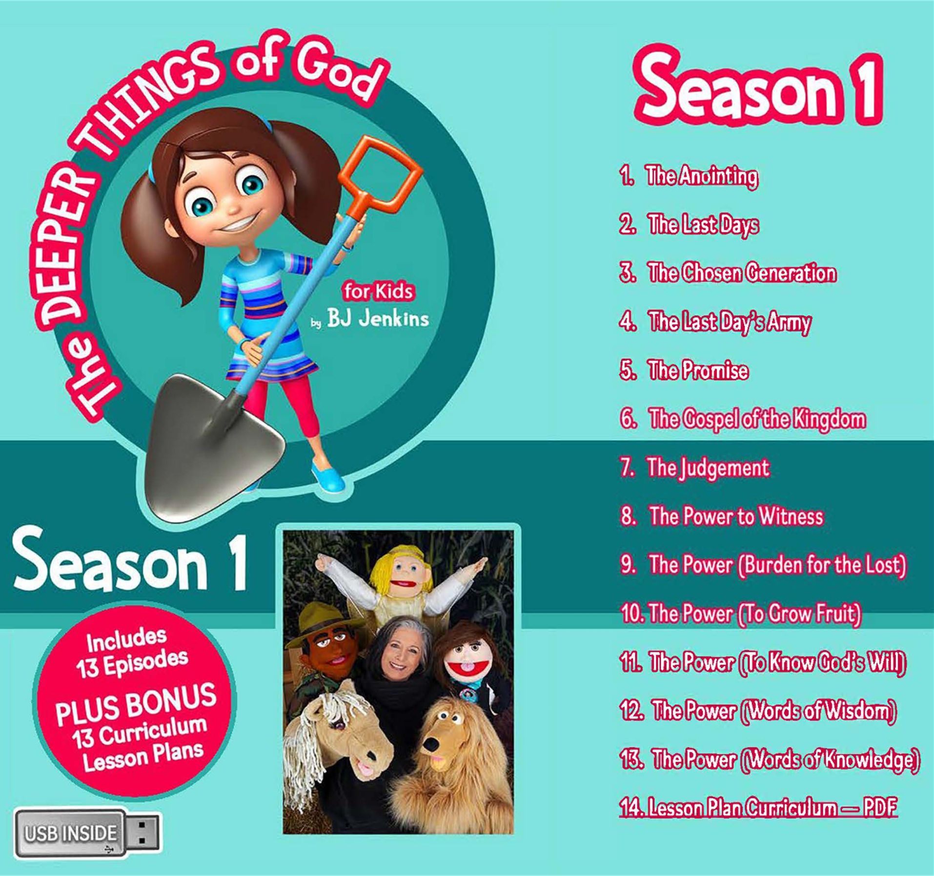The Deeper Things of God — Season 1 USB